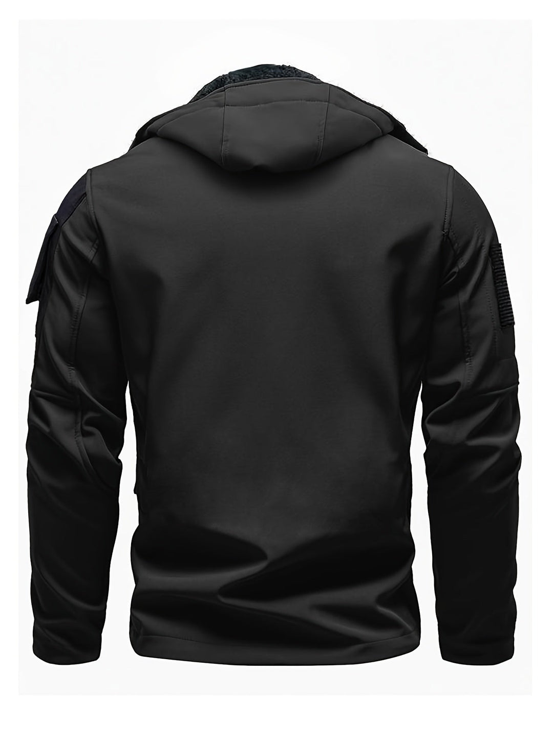 Veste de plein air à capuche tactique étanche coupe-vent isolée pour hommes | Parfaite pour les activités de plein air