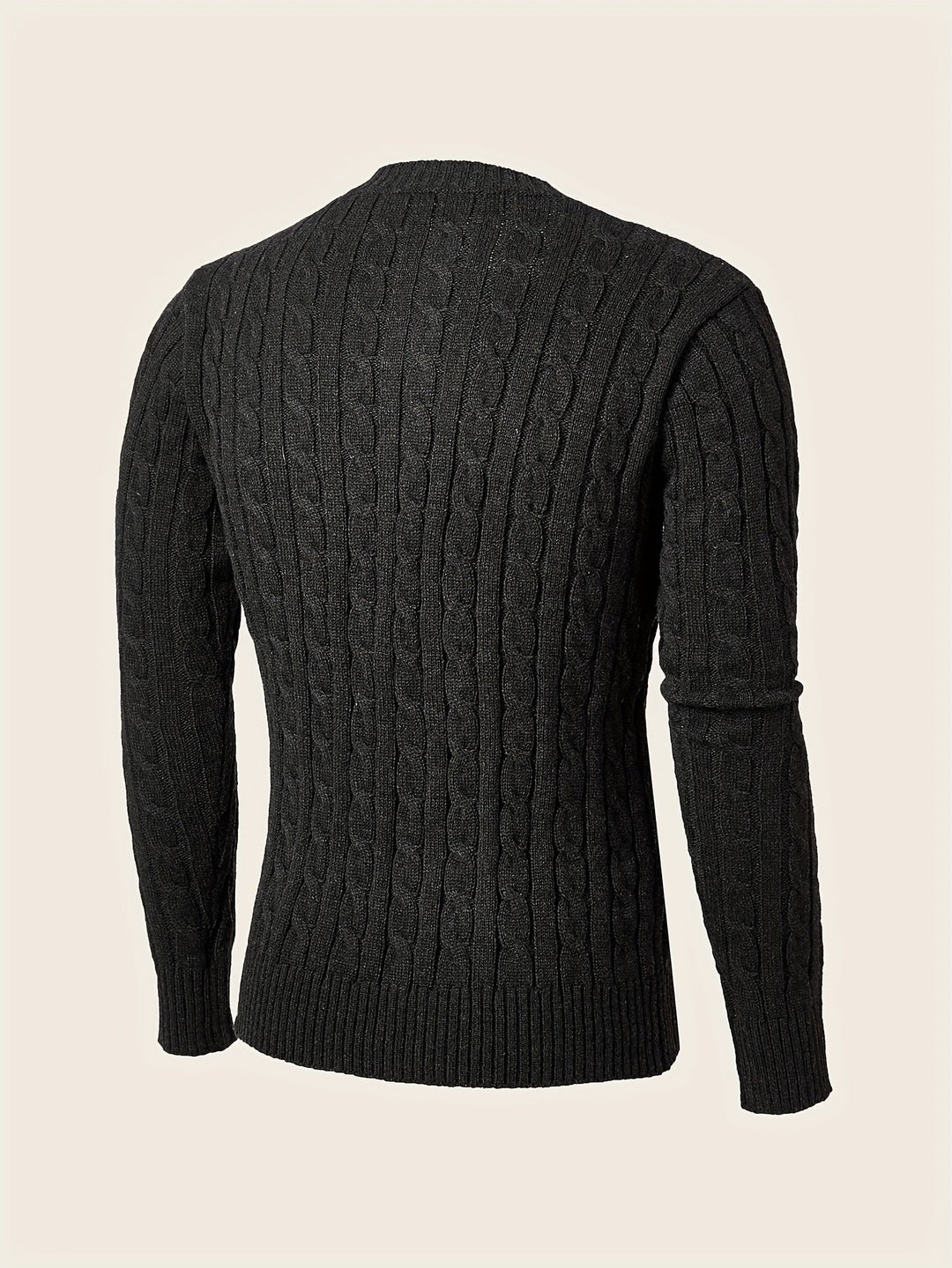 Hiram - Pull décontracté pour homme avec boutons