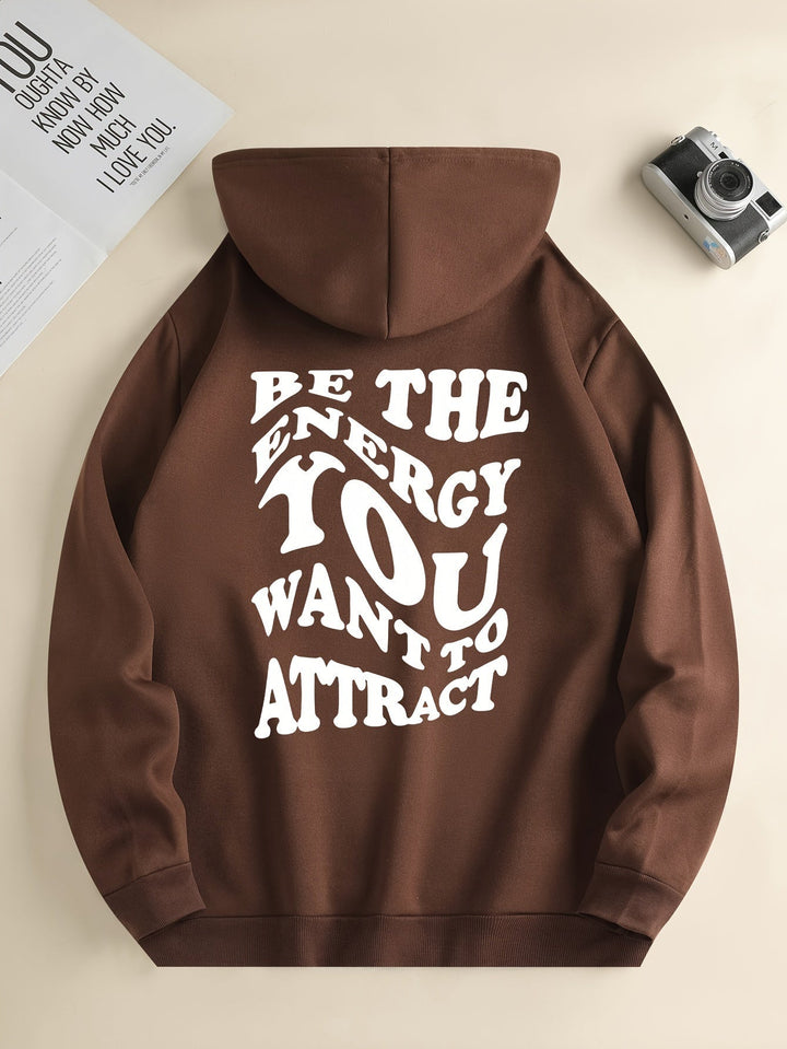 Eleganter Pullover-Hoodie mit Kapuze und Backprint für Women | Perfekt für den Alltag
