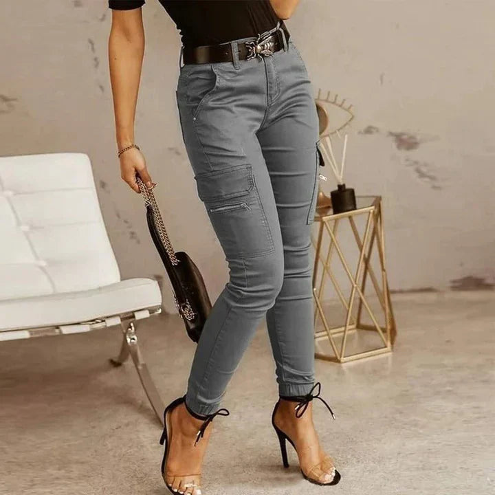 Carmen - Pantalon cargo femme
