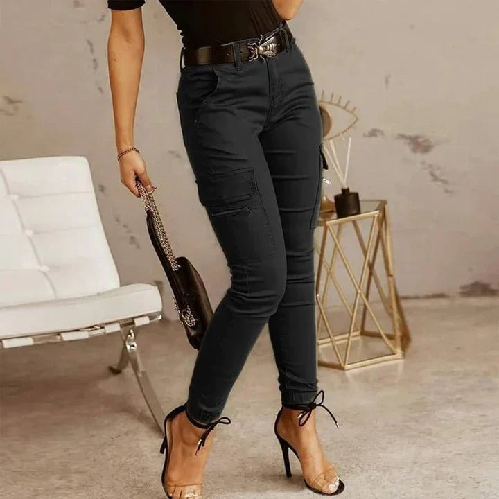 Carmen - Pantalon cargo femme