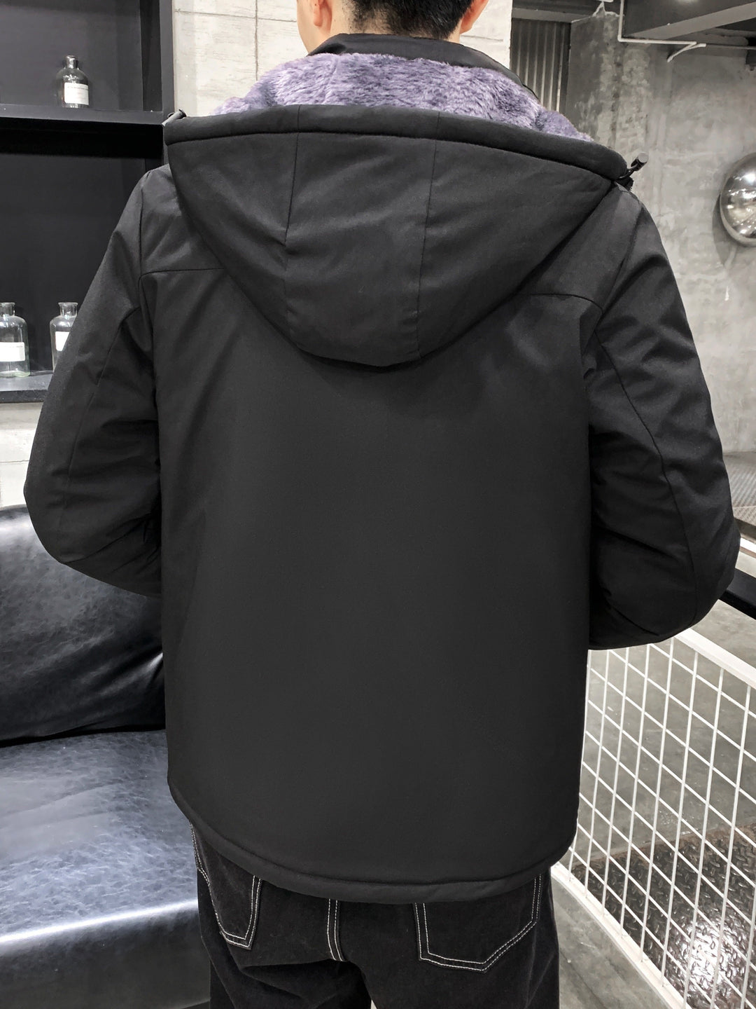 Warme Casual Kapuzen Lange Winter Jacke Für Herren | Ideal für Winter