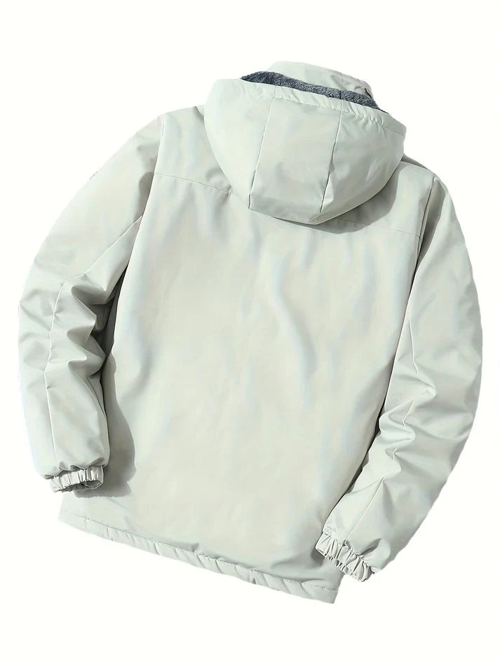 Warme Casual Kapuzen Lange Winter Jacke Für Herren | Ideal für Winter