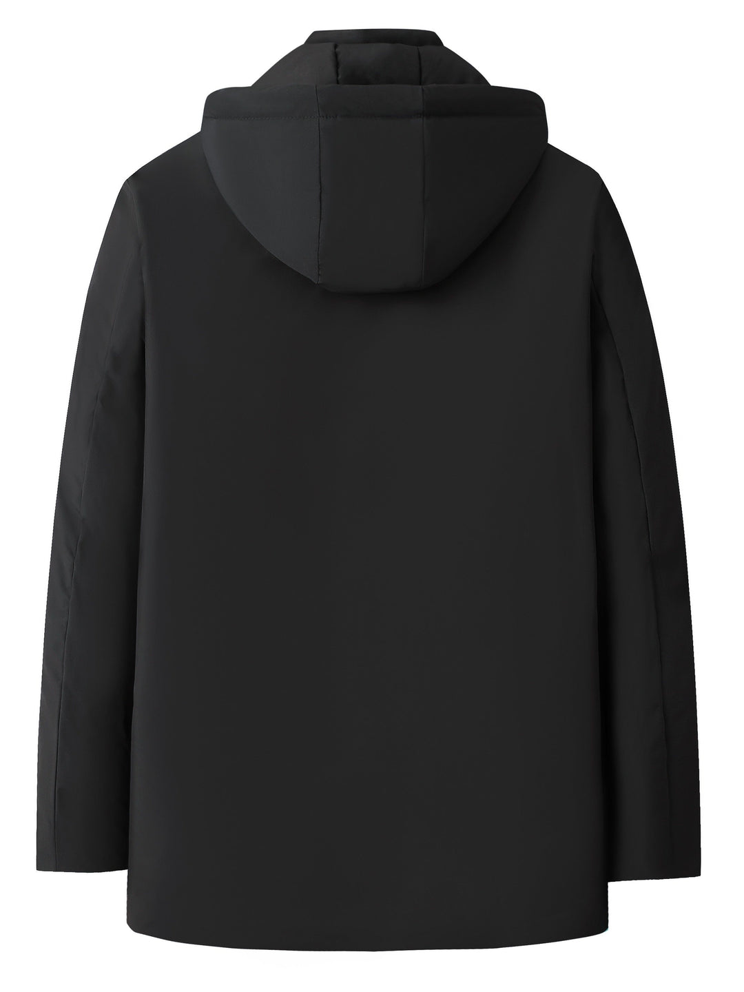 Mose - Manteau d'hiver matelassé pour hommes avec capuche - Veste chaude avec fermeture éclair et poches