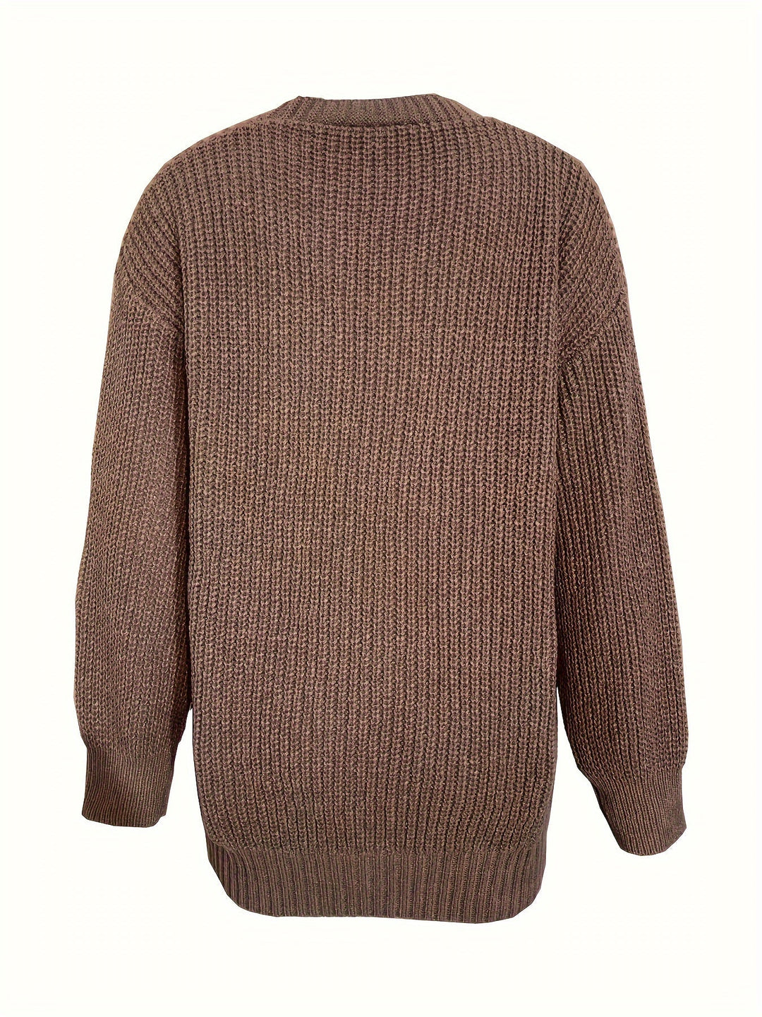 Elegant warm cotton knit cardigan for women | Ideal for winter