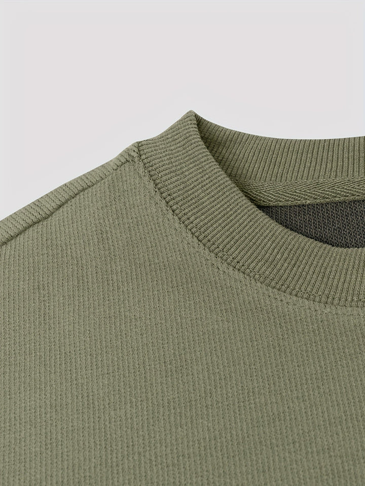 Oversize Sweatshirt mit Bärenmotiv – Streetwear Pullover für Herren mit Print “Have a Good Mood Every Day”