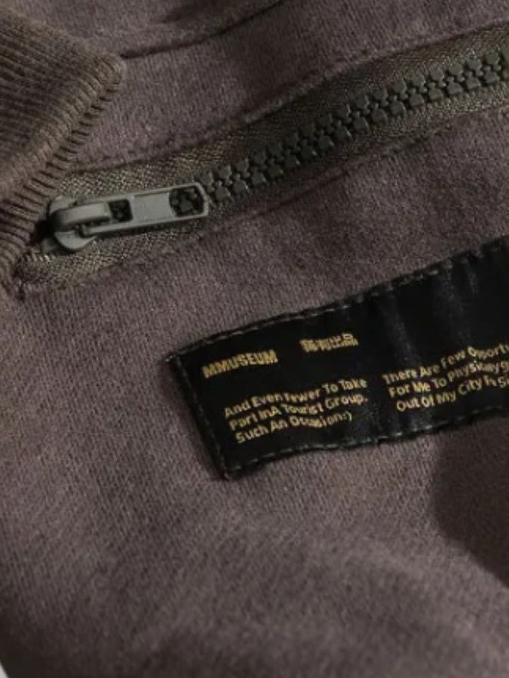 Vintage Einfarbig Mit Emoji-Druck Hoodie Für Herren | Perfekt für Casual Days