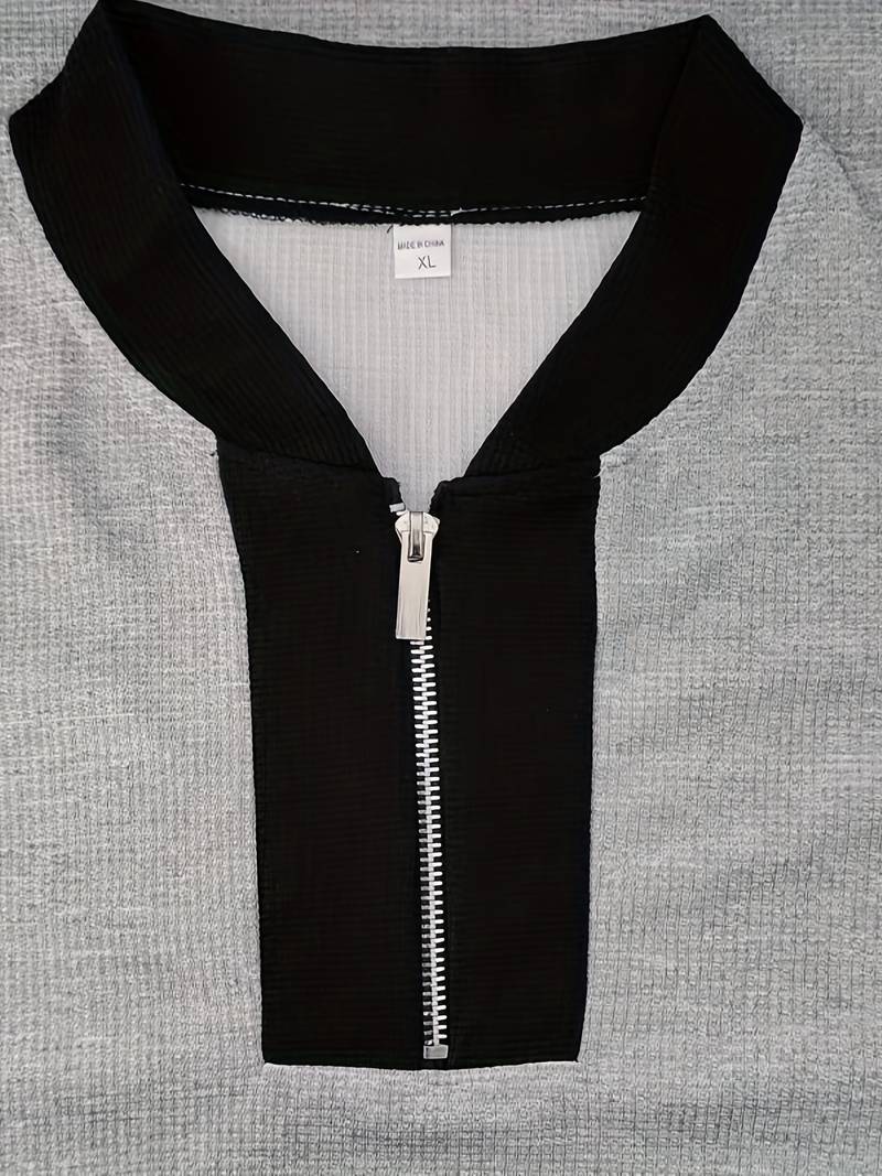 Ensemble pour homme en deux pièces – Ensemble de loisirs et survêtement d'entraînement à col montant à la mode