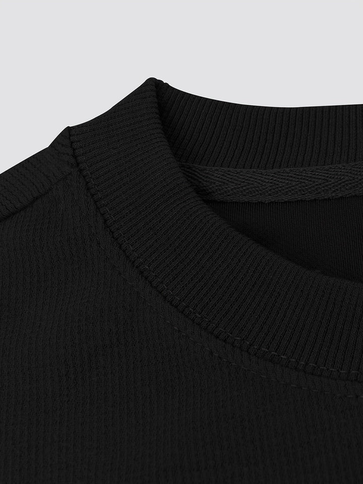 Oversize Sweatshirt mit Bärenmotiv – Streetwear Pullover für Herren mit Print “Have a Good Mood Every Day”