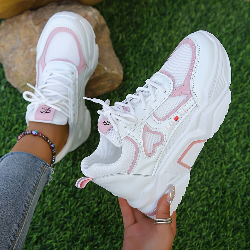 Stilvolle Leichte Strick-Cut-Out Sneaker für Damen | Perfekt für Casual Days