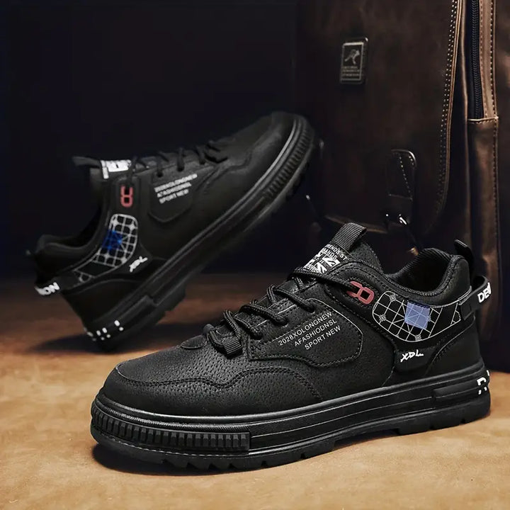 Baskets homme avec semelle robuste – Chaussures de loisirs respirantes au design streetwear