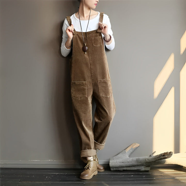 Ilythia- Retro Cord panoramica generale - Casual - Tessuto di alta qualità - Ideale per tutti i giorni per donne