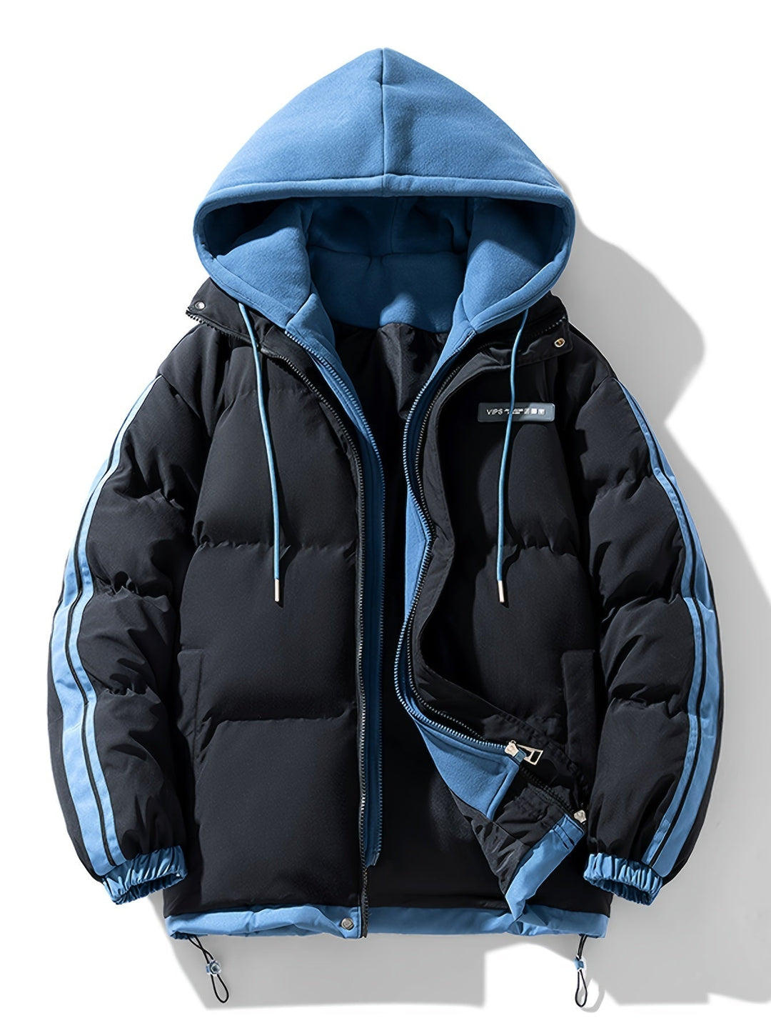 Giacca invernale imbottita calda e casual con cappuccio da donna | Perfetta per attività all'aperto