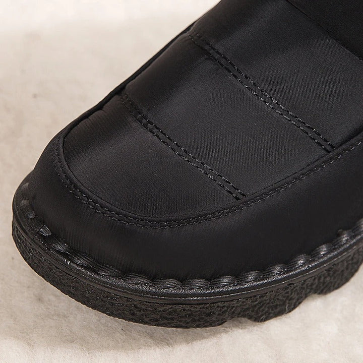 Bottes d'hiver en peluche épaisse