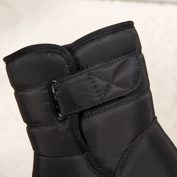 Bottes d'hiver en peluche épaisse