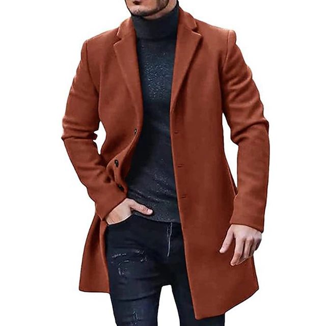 Eli - manteau en laine avec boutons