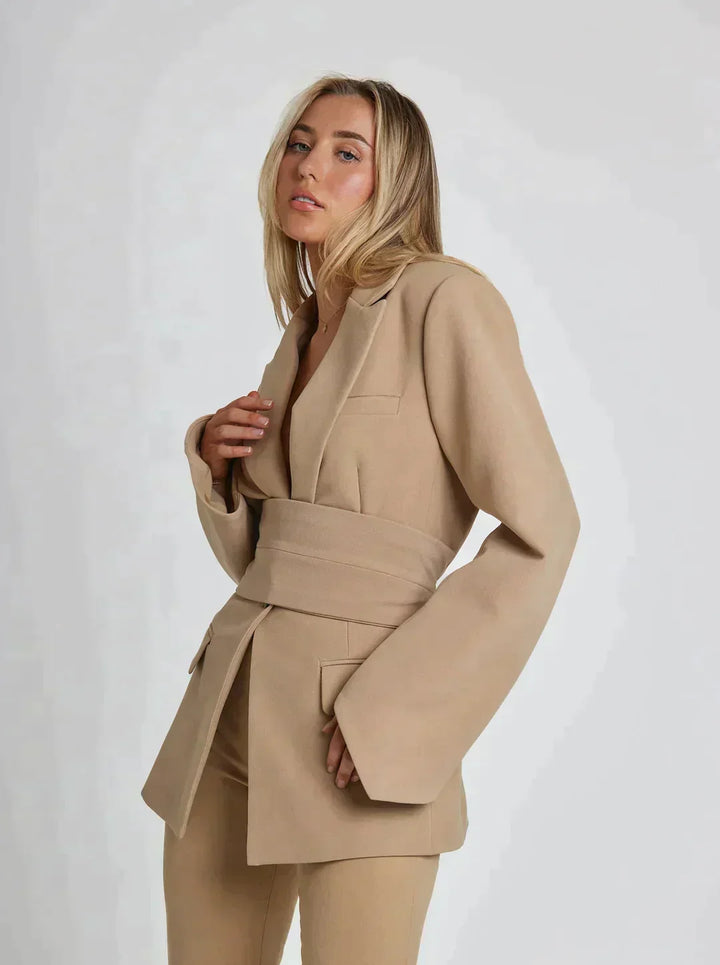 Dorothy - Blazer con cinture aggiuntive
