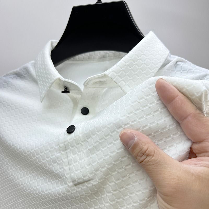 Polo homme à structure – Polo à manches courtes en lot de 3 pour affaires et loisirs