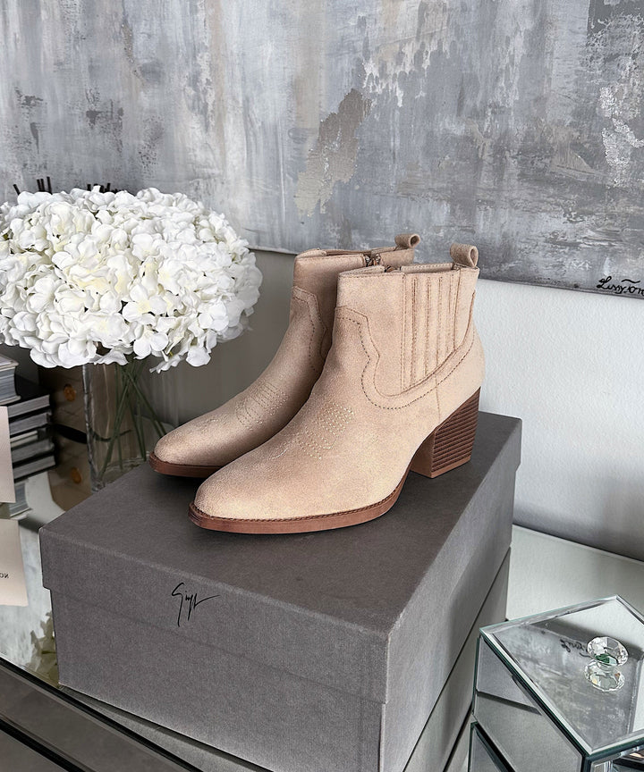 Ankle boots Allie Beige
