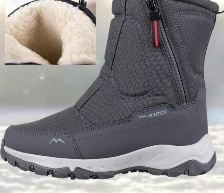 Lexer - Les meilleures bottes de neige mode en maille mi-mollet