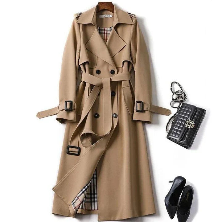 Haba - trench coat monocolore per donna