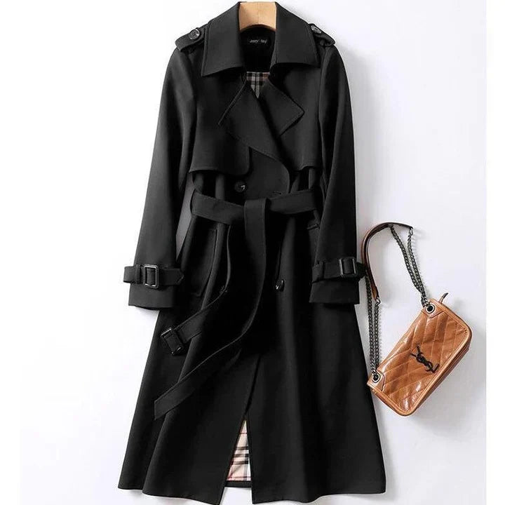 Haba - trench coat monocolore per donna