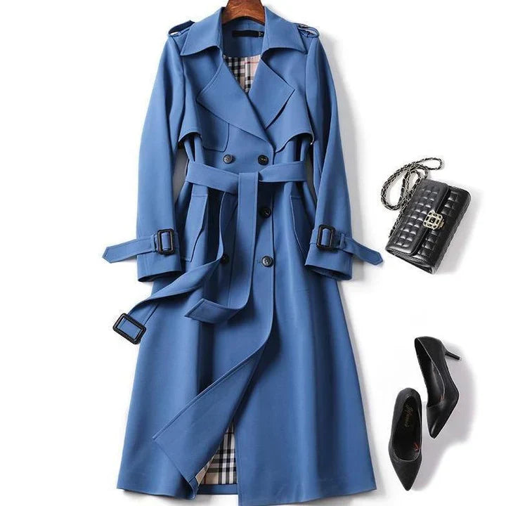 Haba - trench coat monocolore per donna