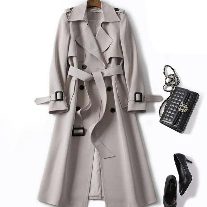 Haba - trench coat monocolore per donna