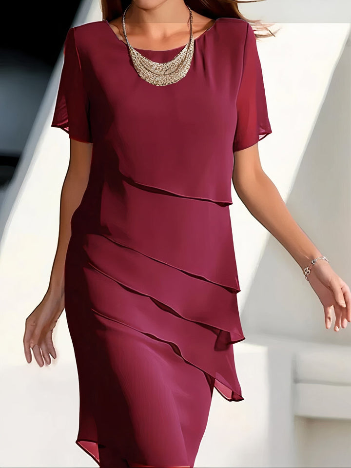 Kalliope - Robe d'été en chiffon - Bohème - Confortable - Pour diverses occasions pour femmes