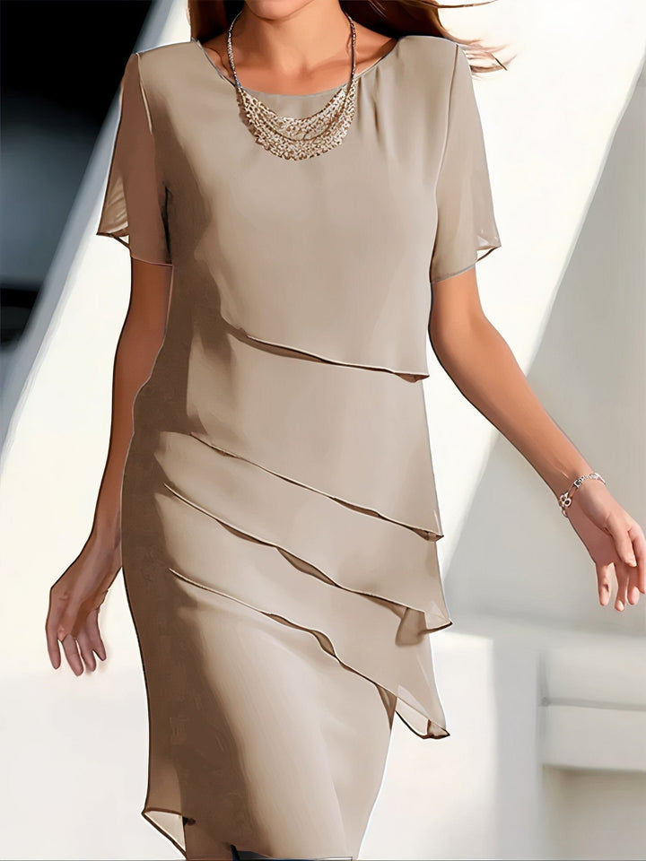 Kalliope - Robe d'été en chiffon - Bohème - Confortable - Pour diverses occasions pour femmes