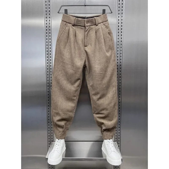 Pantalon sarouel en corde longueur cheville pour hommes
