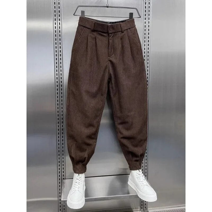 Pantalon sarouel en corde longueur cheville pour hommes