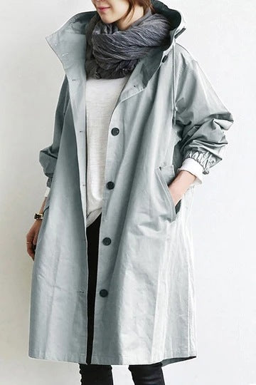 Paisley - Wind und wasserdichter Trenchcoat für Damen