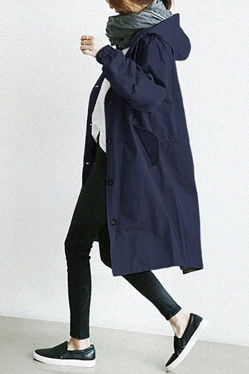 Paisley - Wind und wasserdichter Trenchcoat für Damen