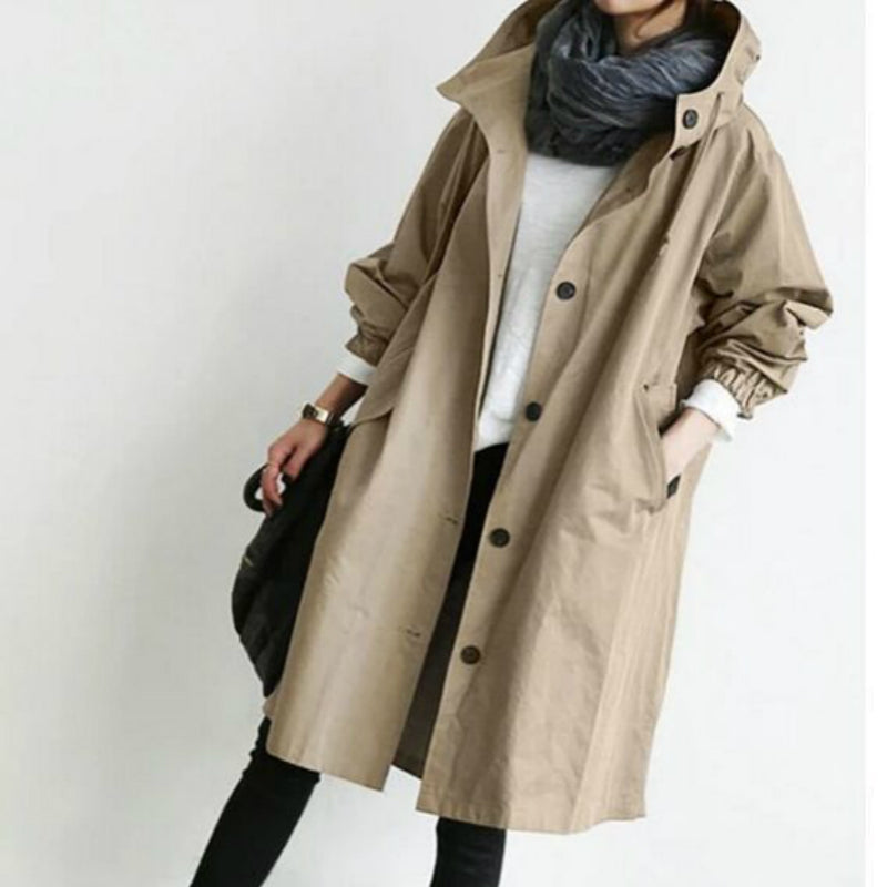Paisley - Wind und wasserdichter Trenchcoat für Damen