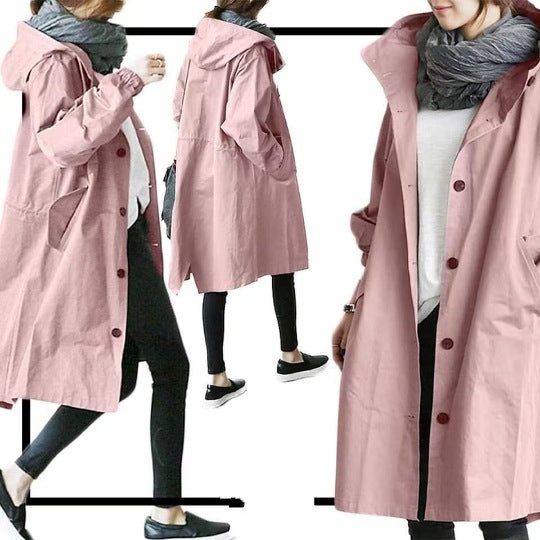 Paisley - Wind und wasserdichter Trenchcoat für Damen