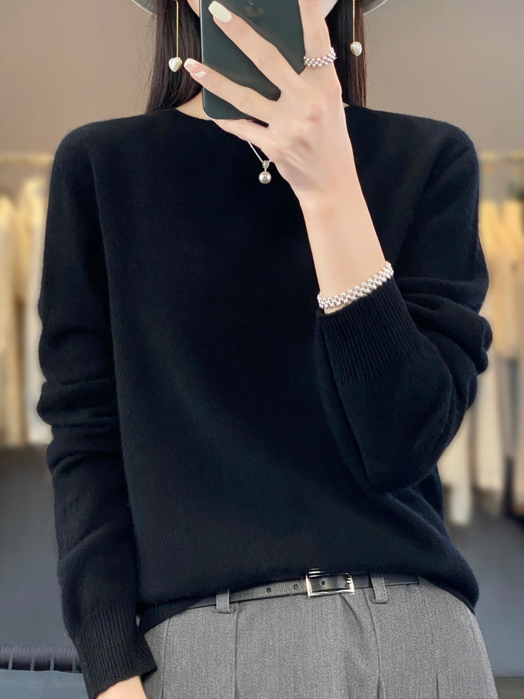 Pull femme en matériau de haute qualité