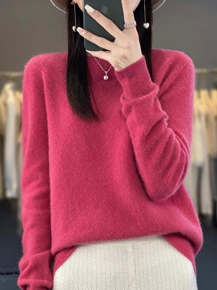 Pull femme en matériau de haute qualité