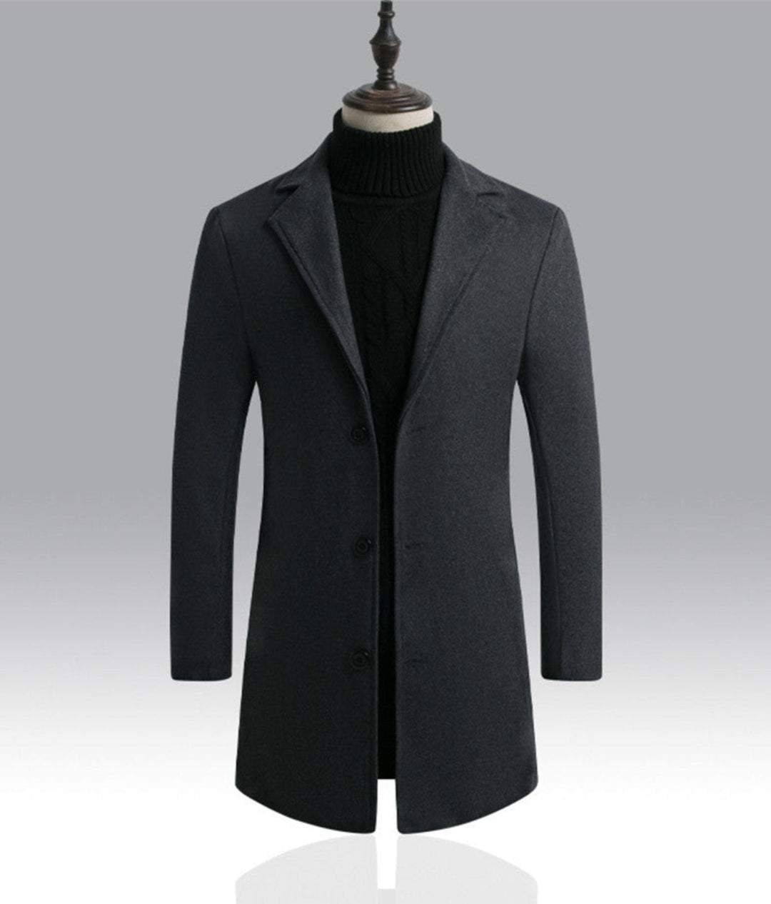 Ottmar - Manteau - Élégant - Coupe sur mesure - Idéal pour l'automne / hiver pour hommes