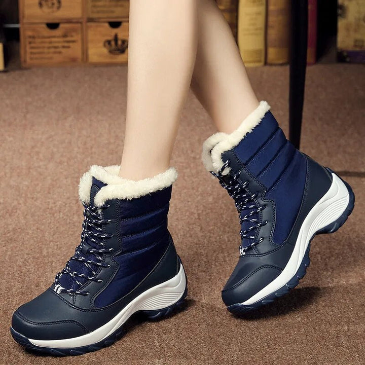 Stilvolle Warme Winter Schnee Stiefel Für Damen | Perfekt für Outdoor-Aktivitäten
