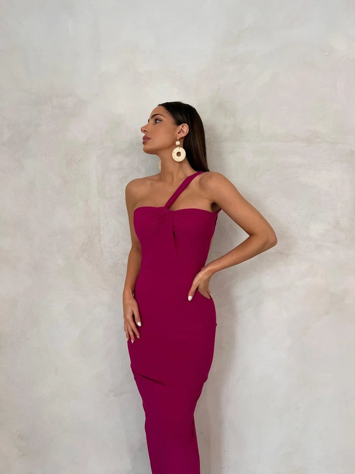 Celeste - Robe longue sexy dos nu