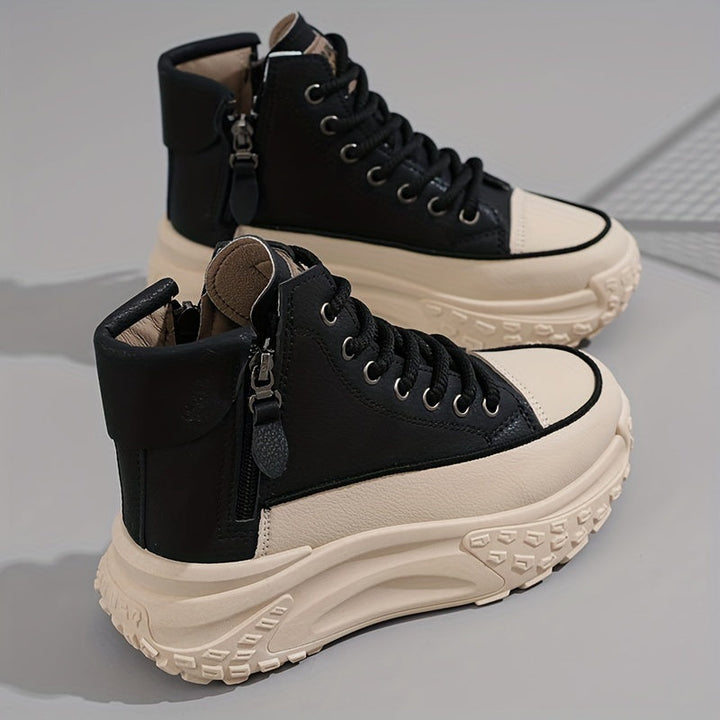 Casual high-top platform sneakers for women | Perfect for casual days