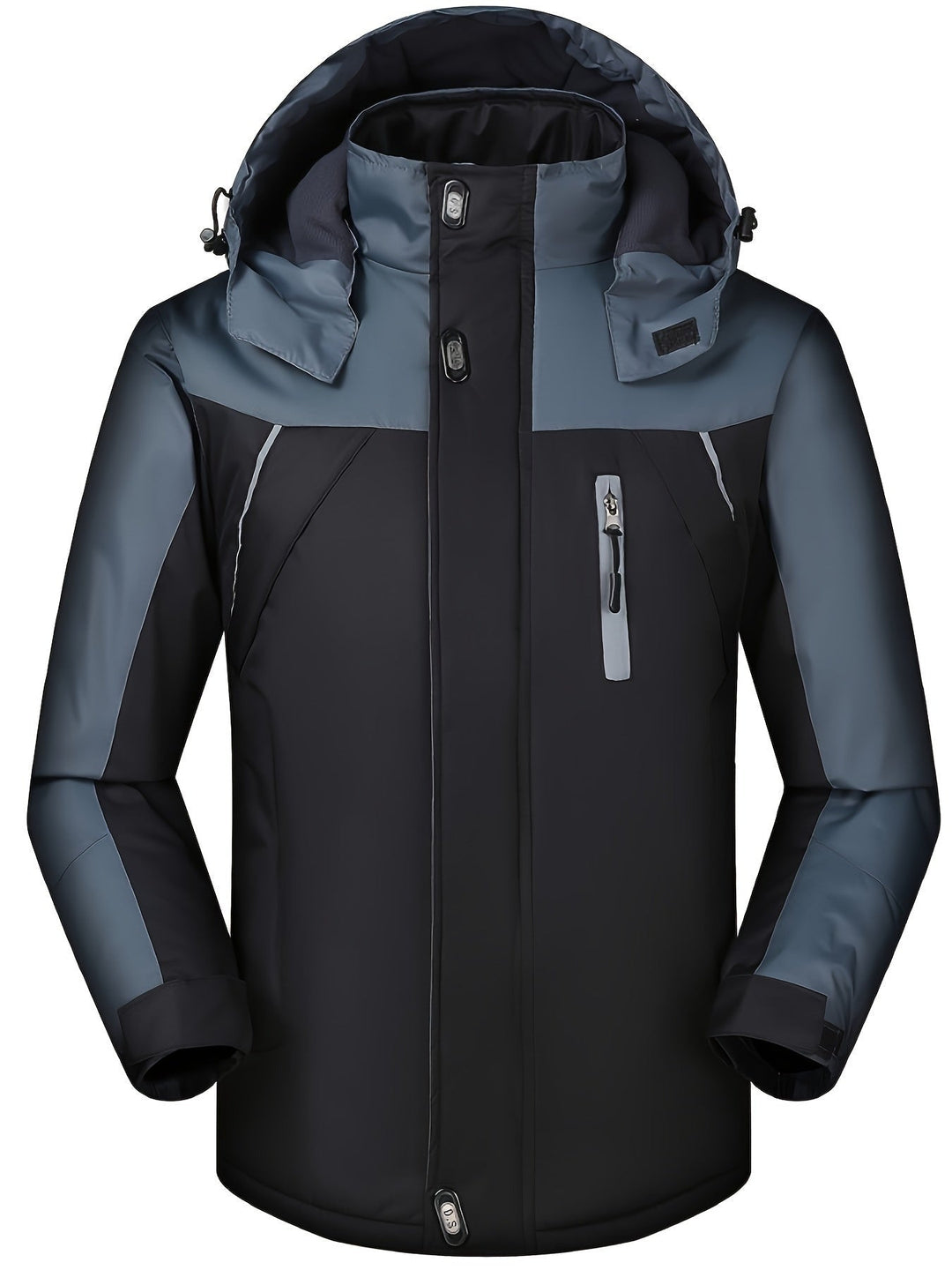 Warme Wasserabweisende Fleece Gefütterte Winterjacke Für Herren | Perfekt für Outdoor-Aktivitäten