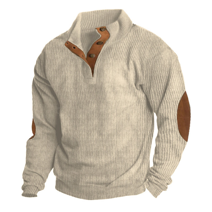 Sweter na sznurku dla mężczyzn