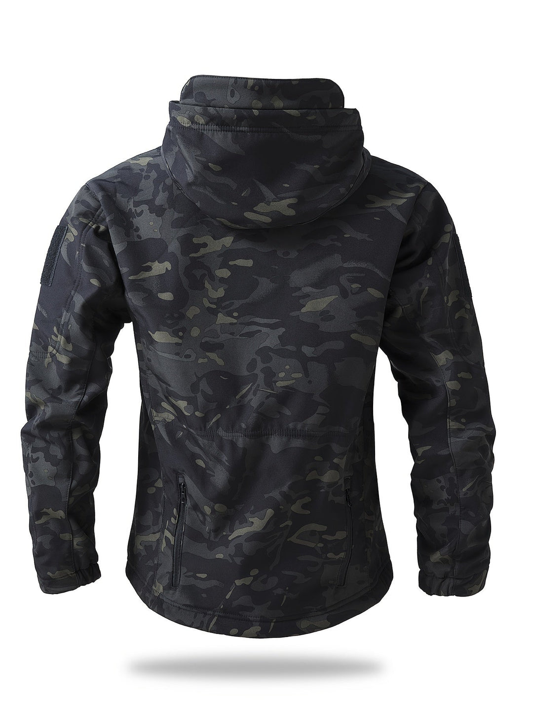 Veste coupe-vent à fermeture éclair tactique pour activités de plein air pour hommes | Parfait pour les activités de plein air