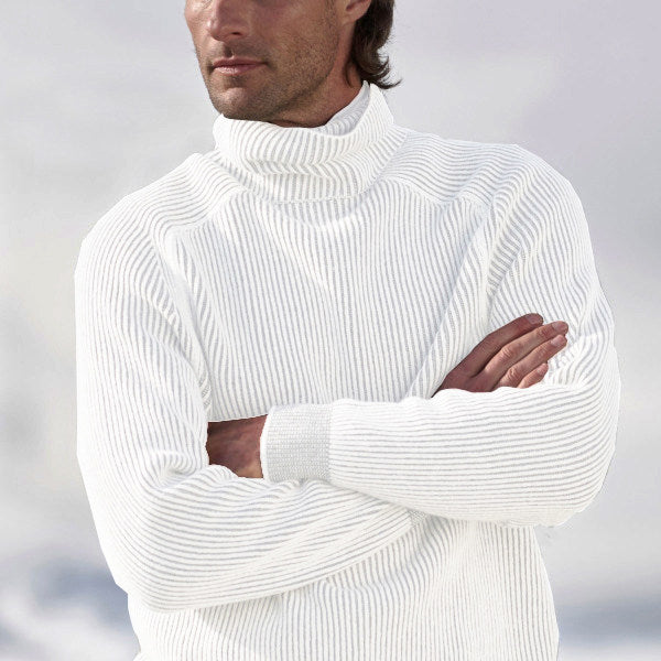 Ewald pull à col roulé – confort rencontre style