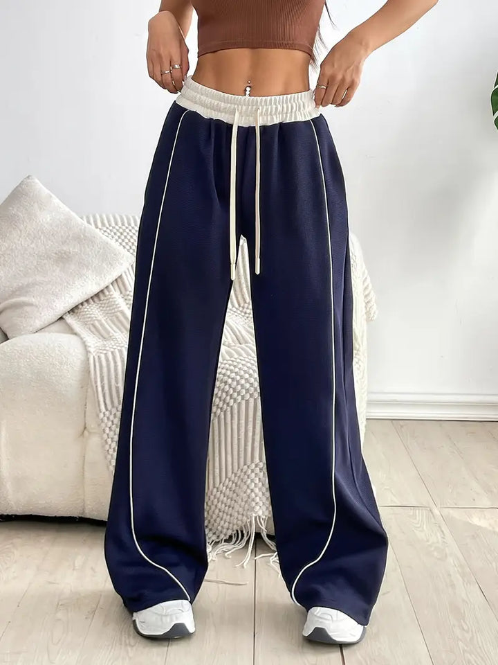 Zoey – Pantalon de jogging extensible à jambe large