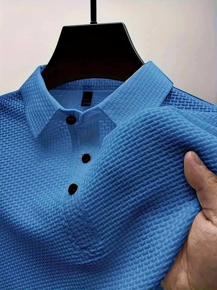 Polo de golf respirant à séchage rapide pour hommes