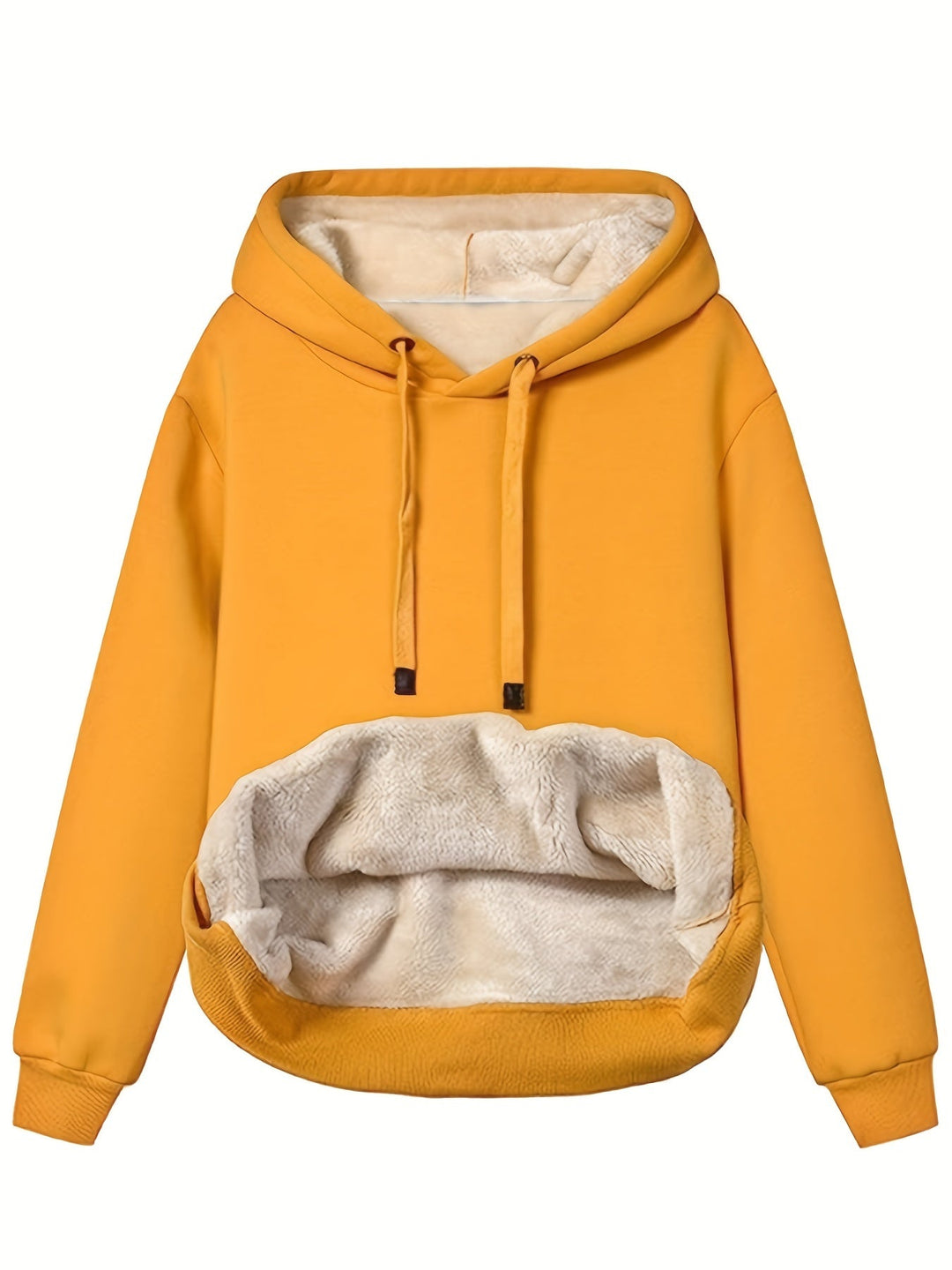 Sweat à capuche en polaire chaude avec capuche pour femmes | Parfait pour les activités de plein air