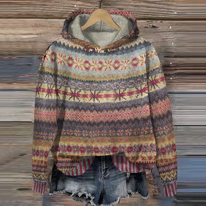 Flara - sweat à capuche vintage pour femmes